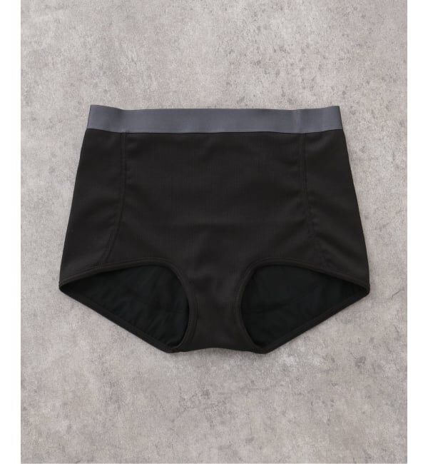 Plage「NICENICE MOMENT / ナイスナイスモーメント MIDDLE BOXER パンツ」|インナー|ブラック