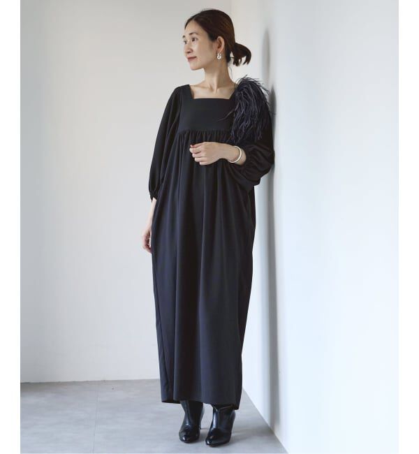 VERMEIL par iena「オーストリッチコサージュ」|ブローチ・コサージュ|