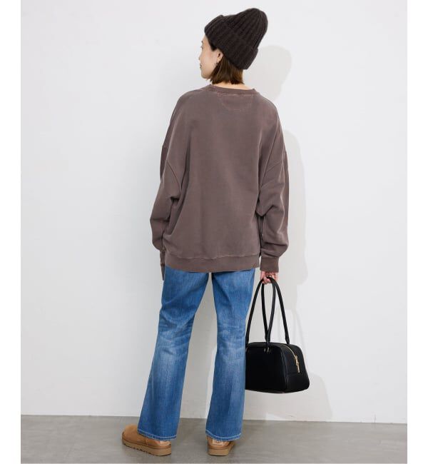 SLOBE IENA「《WEB限定カラー有り/追加》ビックシルエットピグメント裏毛プルオーバー」|スウェット・ジャージ|