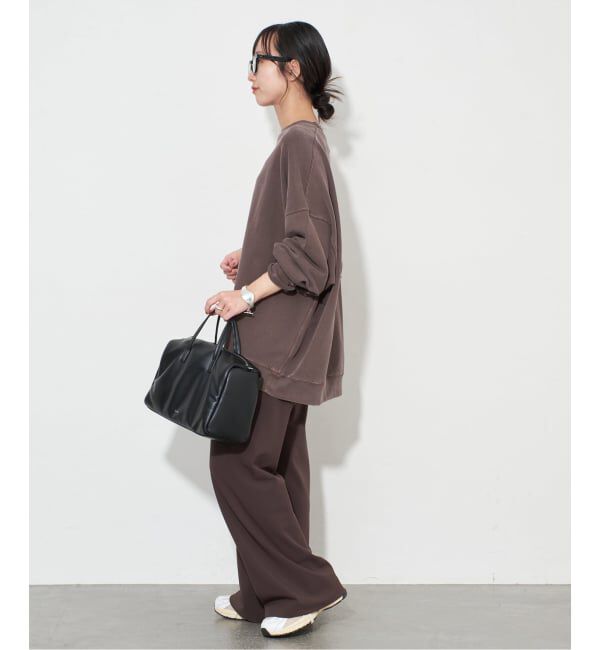 SLOBE IENA「《WEB限定カラー有り/追加》ビックシルエットピグメント裏毛プルオーバー」|スウェット・ジャージ|