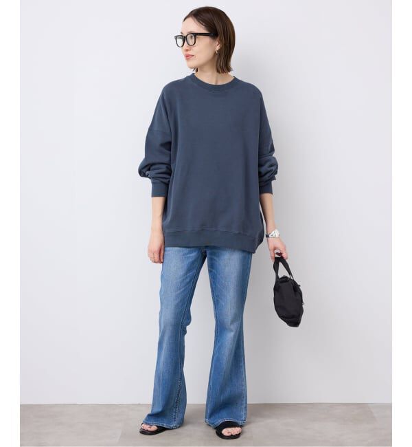 SLOBE IENA「《WEB限定カラー有り/追加》ビックシルエットピグメント裏毛プルオーバー」|スウェット・ジャージ|