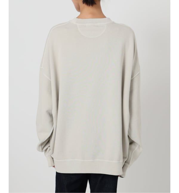 SLOBE IENA「《WEB限定カラー有り/追加》ビックシルエットピグメント裏毛プルオーバー」|スウェット・ジャージ|