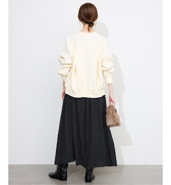 SLOBE IENA「《追加2》ドットシャーリングワンピース」|ワンピース|