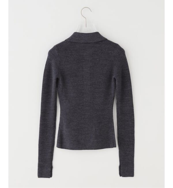 PULP「GANNI / ガニー Fine Merino Jacquard Tops」|ポロシャツ|