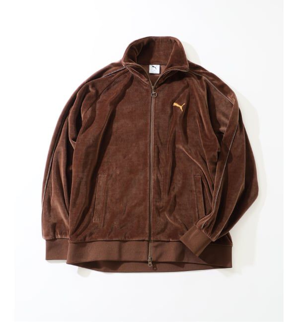 JOURNAL STANDARD relume「PUMA / プーマ 別注 &rdquo;T7&rdquo; ベロア トラックジャケット」|その他|ブラウン
