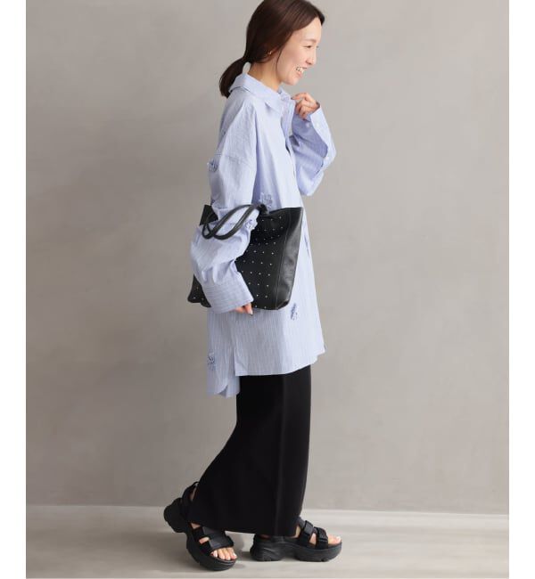 JOURNAL STANDARD relume「別注【MARLON FIRENZE/マルロン】SHOPPER MEDIUM STUDS：バッグ」|トートバッグ|
