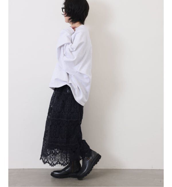 journal standard luxe「レースMIX スカート（040）」|スカート|