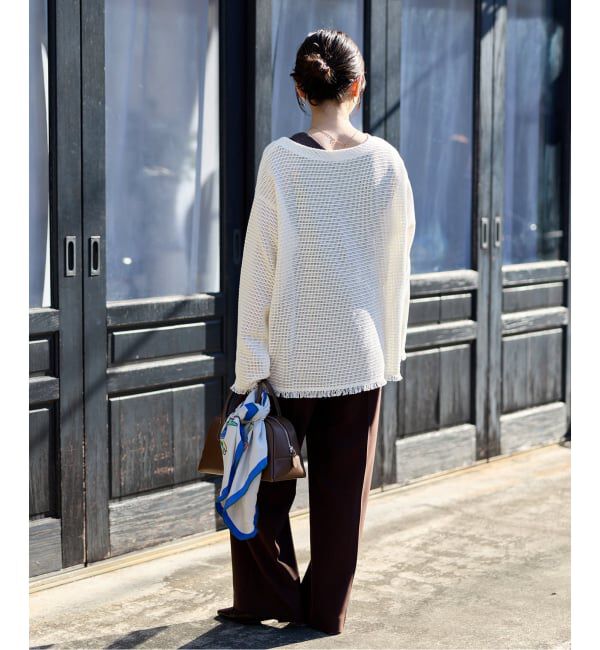 JOURNAL STANDARD「バスケットメッシュ ルーズブラウス」|シャツ・ブラウス|