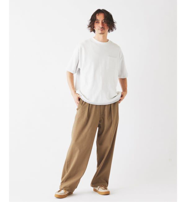 JOURNAL STANDARD relume「RIRANCHA(R)/リランチェ シアー オーバーパンツ」|スラックス|