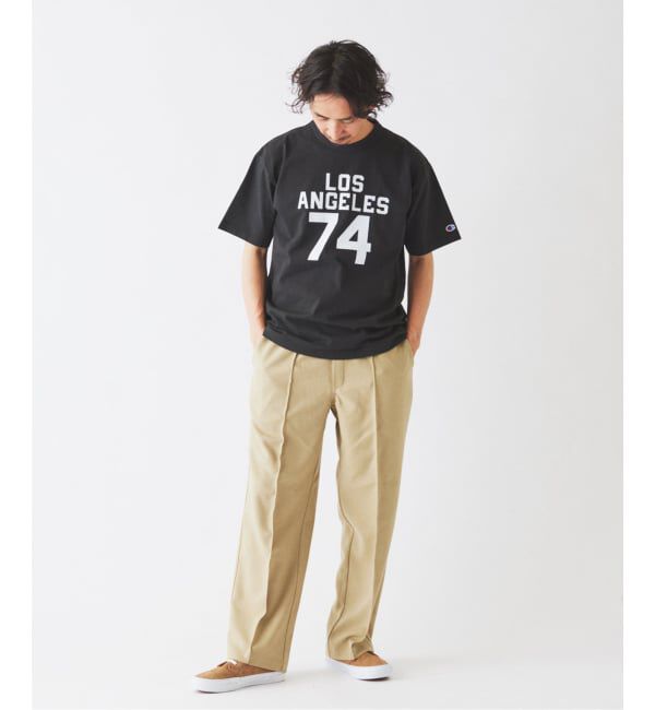 JOURNAL STANDARD relume「CHAMPION / チャンピオン 別注 T1011 カレッジプリント Tシャツ」|Tシャツ・カットソー|