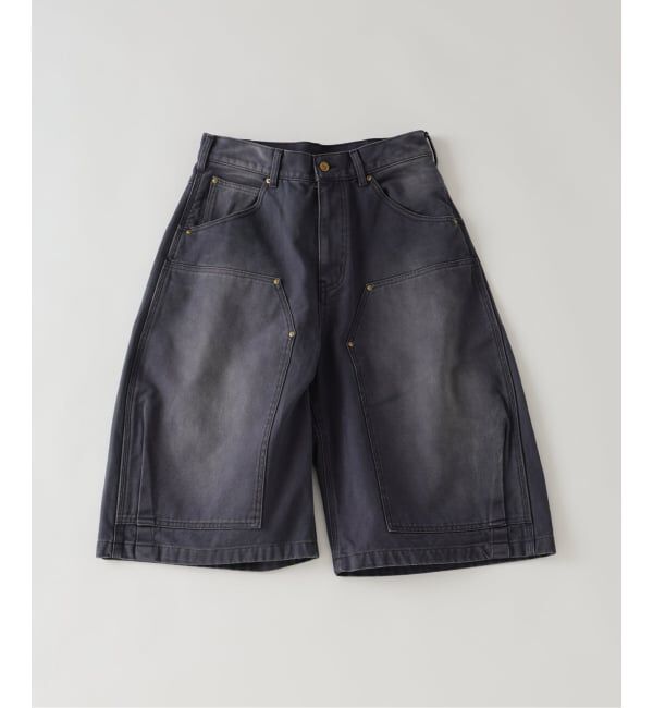 JOURNAL STANDARD「《予約》フェード ダブルニー ダック ショーツ」|その他|ブラック