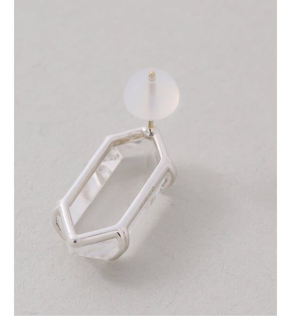 Spick and Span「【SAMH by LILAS】ハーモニークォーツピアス SV（両耳）」|ピアス|