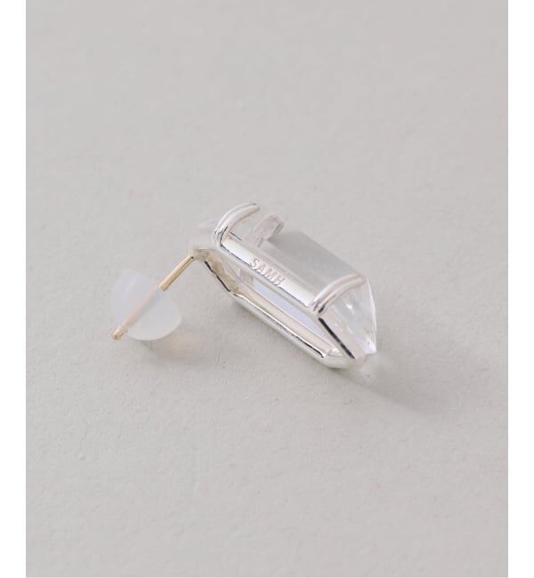 Spick and Span「【SAMH by LILAS】ハーモニークォーツピアス SV（両耳）」|ピアス|