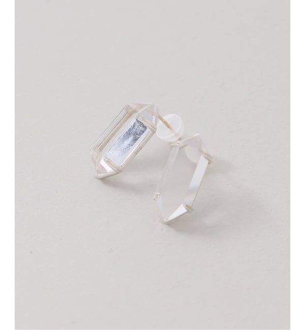 Spick and Span「【SAMH by LILAS】ハーモニークォーツピアス SV（両耳）」|ピアス|