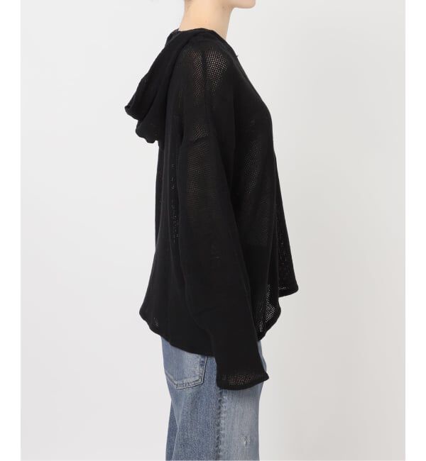 FRAMeWORK「メッシュフードプルオーバー」|Tシャツ・カットソー|