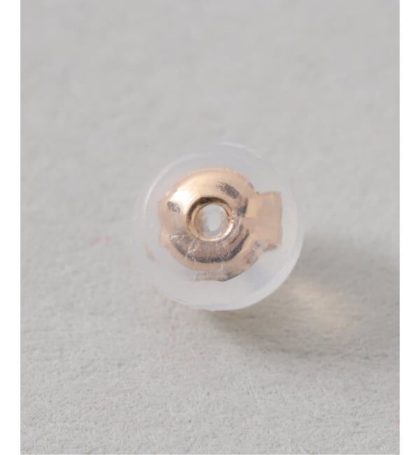 Lilas by Spick&Span「《WEB限定》スクエアラインピアス K10（両耳）」|ピアス|