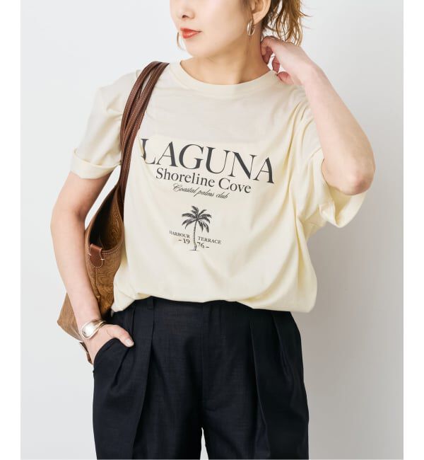 Spick and Span「パームツリーTシャツ」|Tシャツ・カットソー|