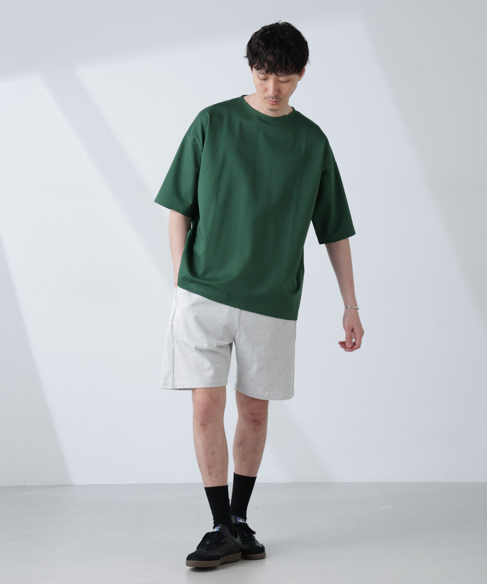 nano･universe「「NJ/CLUB」モクロディ ボートネック ビッグＴシャツ」|Tシャツ・カットソー|