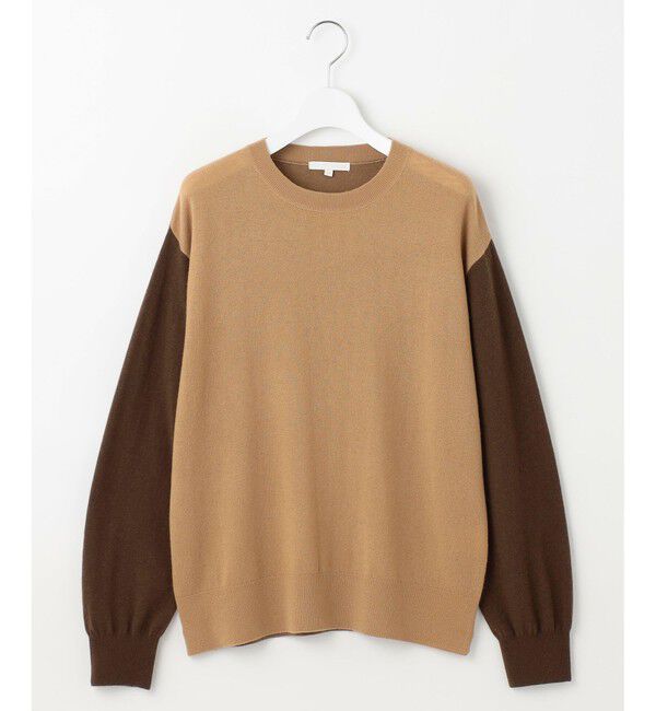 自由区「【カタログ掲載】ファインウールカシミヤクルーネック ニット」|ニット・セーター|