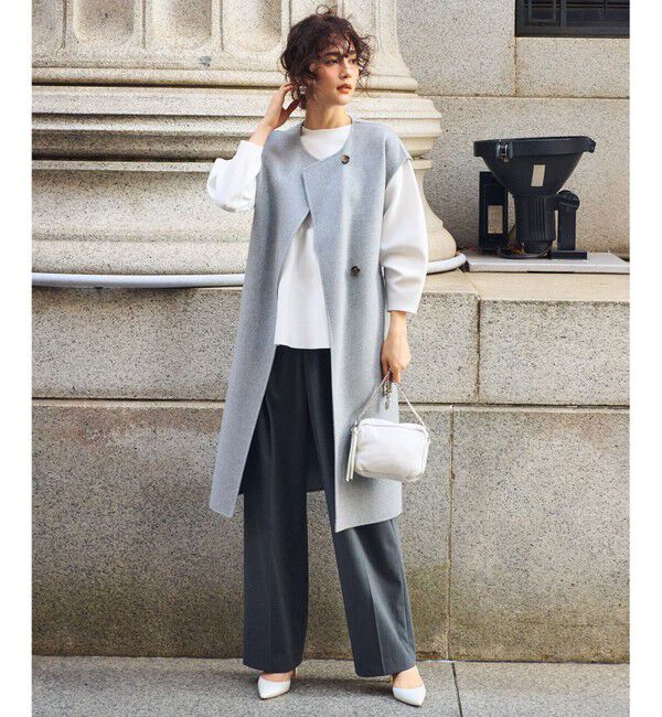 23区「【CLASSY.11月号掲載/洗える】ドライ2WAYストレッチ ワイドパンツ」|その他|
