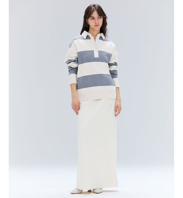BEIGE,「【洗える】TAFT / コットンカシミヤラガーニット」|ニット・セーター|