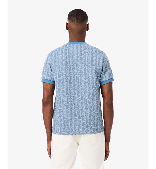LACOSTE「モノグラムジャカードTシャツ」|Tシャツ・カットソー|