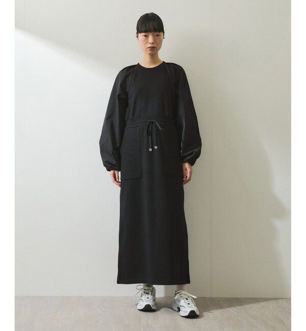 ADAM ET ROPE'「【WEB限定】スウェットコンビワンピース」|ワンピース|