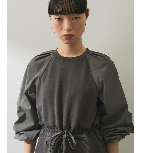 ADAM ET ROPE'「【WEB限定】スウェットコンビワンピース」|ワンピース|