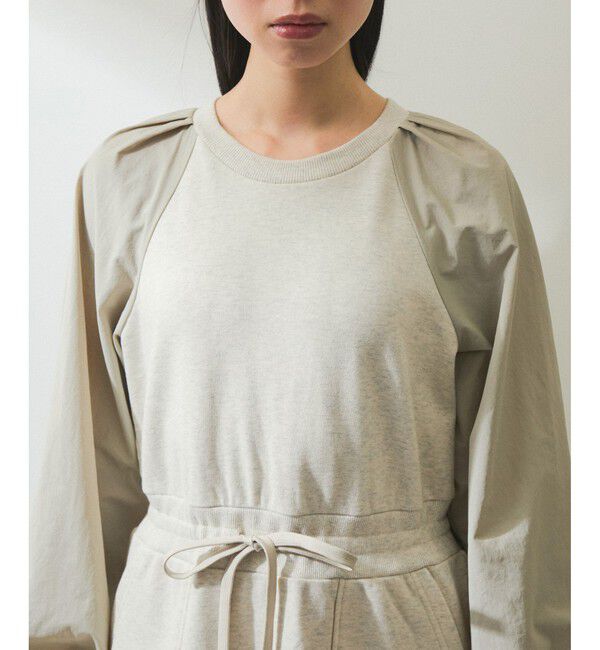 ADAM ET ROPE'「【WEB限定】スウェットコンビワンピース」|ワンピース|