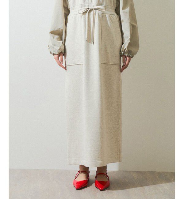 ADAM ET ROPE'「【WEB限定】スウェットコンビワンピース」|ワンピース|