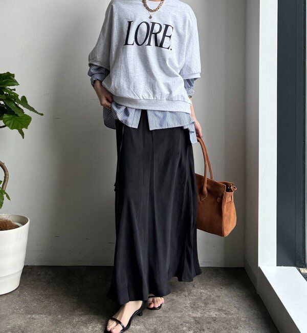  「LOREプリントドルマンプルオーバー」|Tシャツ・カットソー|