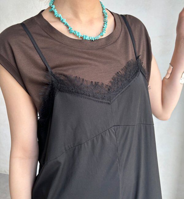  「【WEB限定】レースサロペット」|ワンピース|
