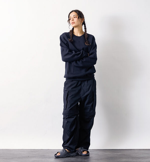 ABAHOUSE「【Doubleu /ダブリュー】ULTRA SPORTY SLIDE MBL E」|サンダル|