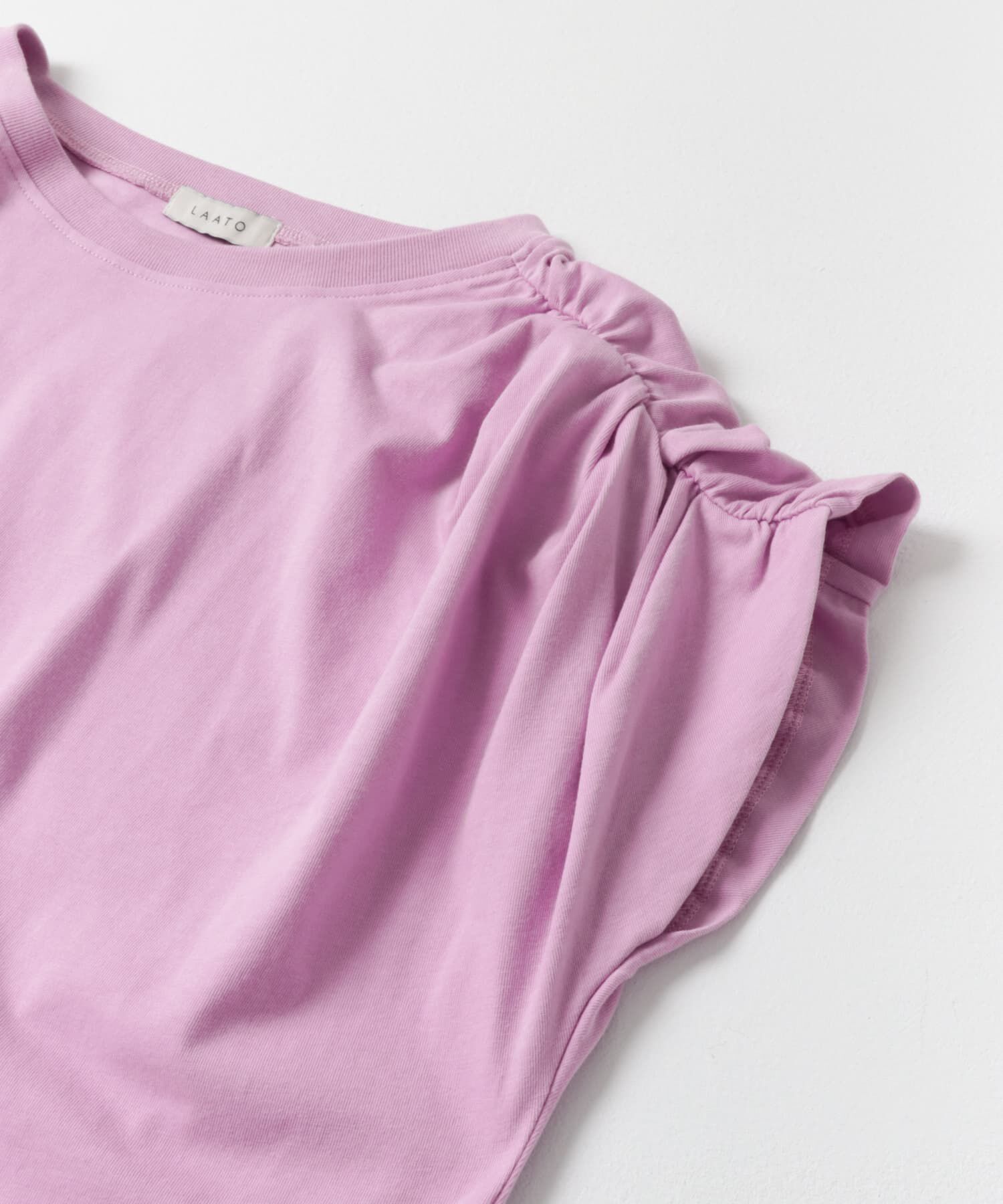 LAATO「gather no sleeve tee」|Tシャツ・カットソー|