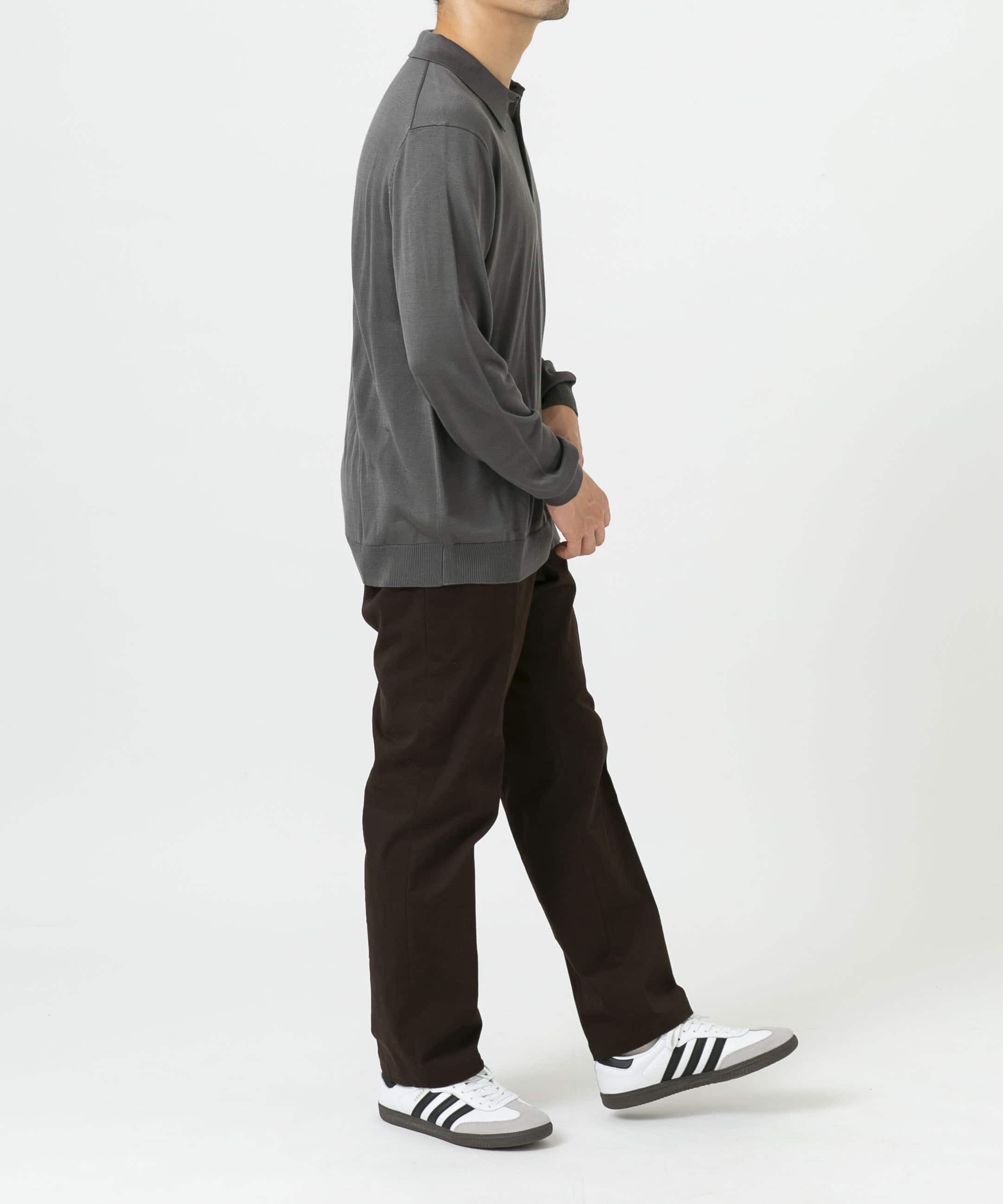 URBAN RESEARCH ROSSO「『XLサイズあり』『UR TECH』ハイゲージニットポロシャツ」|ニット・セーター|