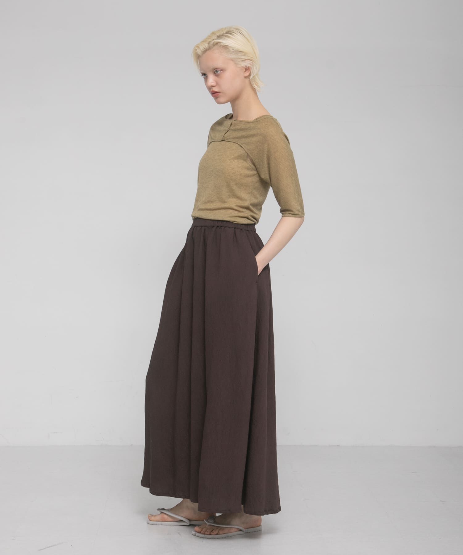 LAATO「drape  skirt」|スカート|