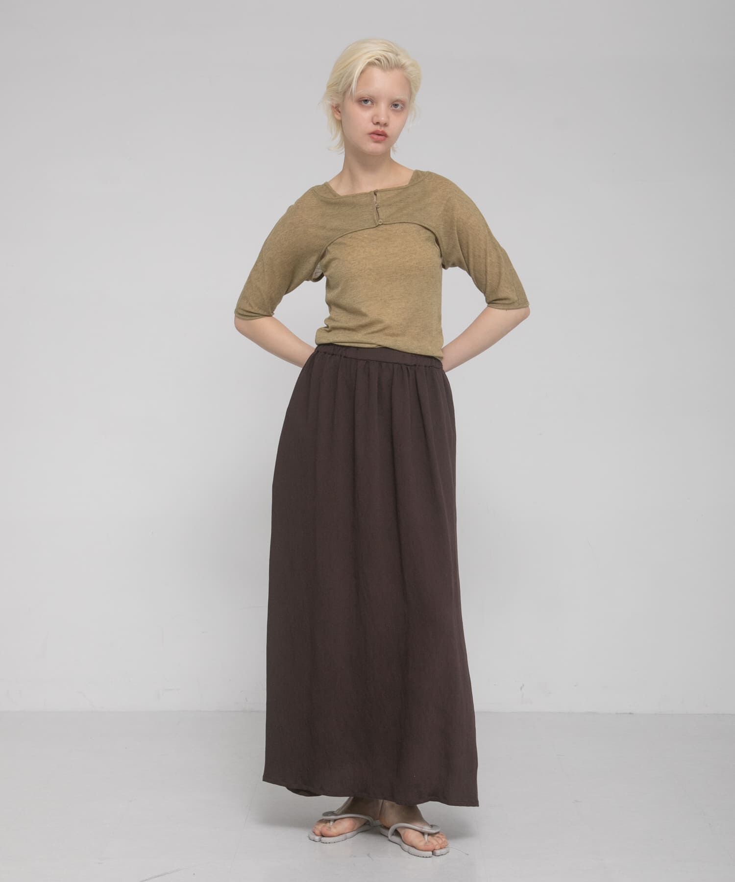 LAATO「drape  skirt」|スカート|