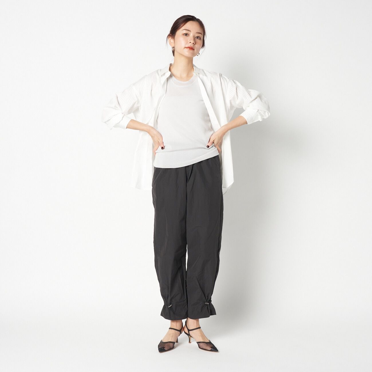 HELIOPOLE「HELIOPOLE DOUBLE TULLE TANK TOP」|Tシャツ・カットソー|