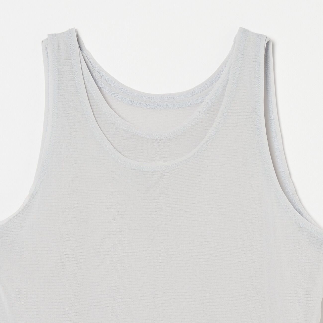 HELIOPOLE「HELIOPOLE DOUBLE TULLE TANK TOP」|Tシャツ・カットソー|