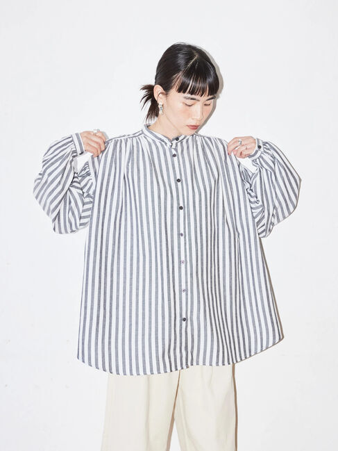  「SET編み違いニットベスト+シャツチュニック」|チュニック|