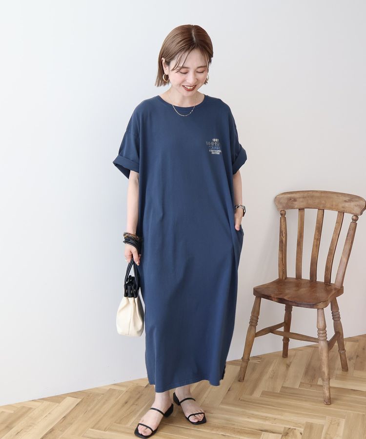 AMERICAN HOLIC「【選べる丈】ツアーロゴ加工Tワンピース」|ワンピース|