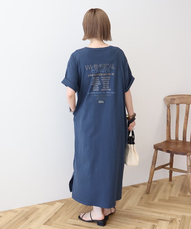 AMERICAN HOLIC「【選べる丈】ツアーロゴ加工Tワンピース」|ワンピース|