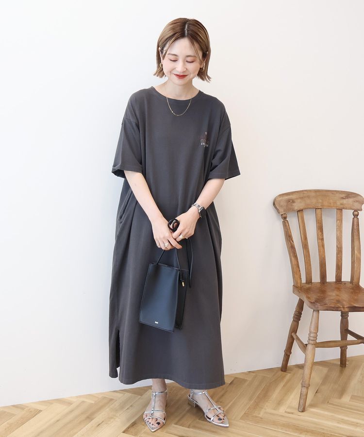AMERICAN HOLIC「【選べる丈】ツアーロゴ加工Tワンピース」|ワンピース|