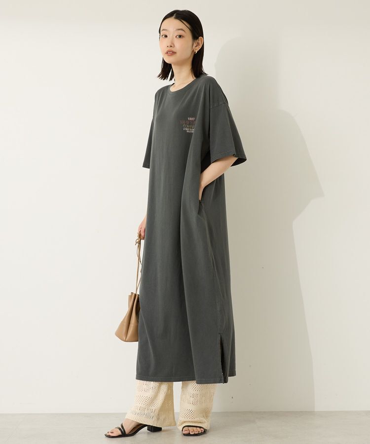 AMERICAN HOLIC「【選べる丈】ツアーロゴ加工Tワンピース」|ワンピース|