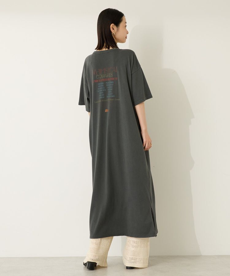 AMERICAN HOLIC「【選べる丈】ツアーロゴ加工Tワンピース」|ワンピース|