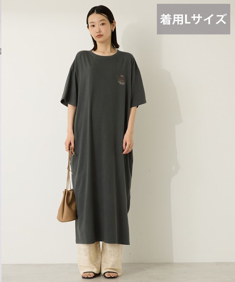 AMERICAN HOLIC「【選べる丈】ツアーロゴ加工Tワンピース」|ワンピース|
