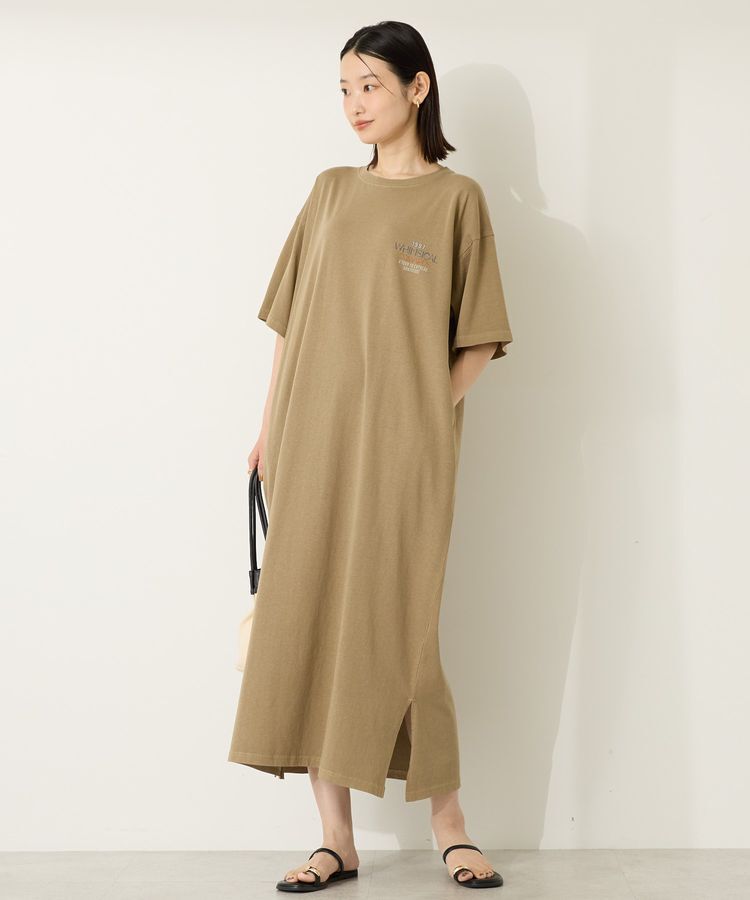 AMERICAN HOLIC「【選べる丈】ツアーロゴ加工Tワンピース」|ワンピース|