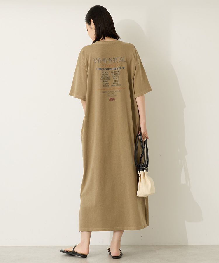 AMERICAN HOLIC「【選べる丈】ツアーロゴ加工Tワンピース」|ワンピース|
