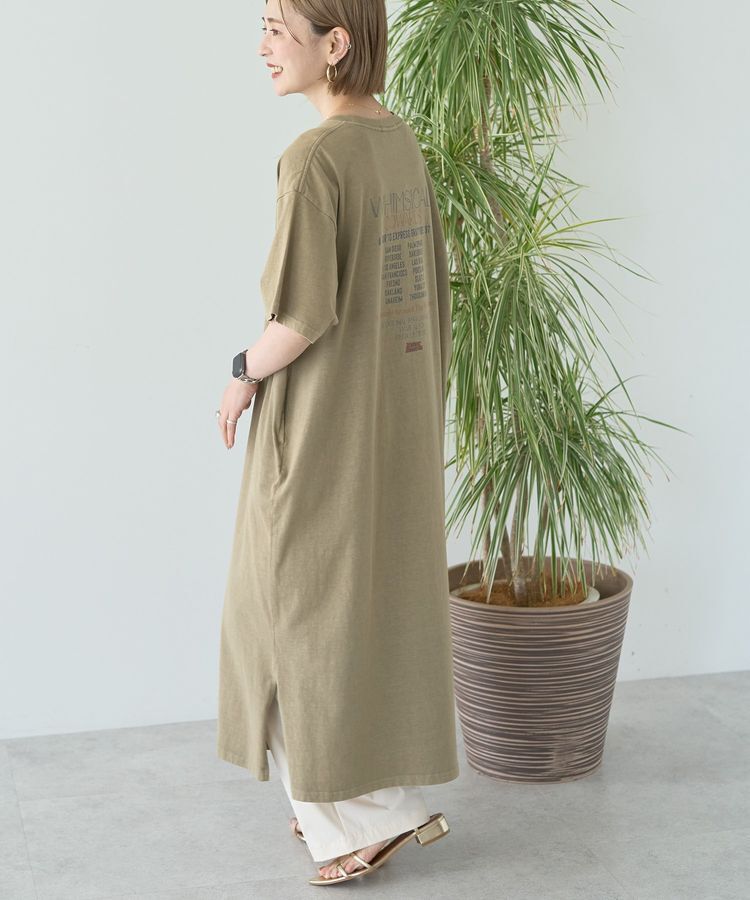 AMERICAN HOLIC「【選べる丈】ツアーロゴ加工Tワンピース」|ワンピース|