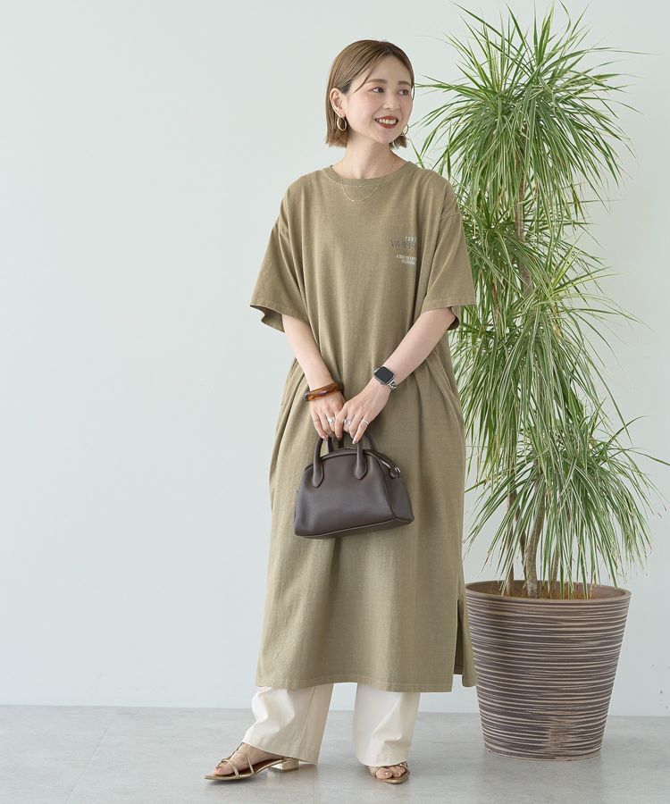 AMERICAN HOLIC「【選べる丈】ツアーロゴ加工Tワンピース」|ワンピース|